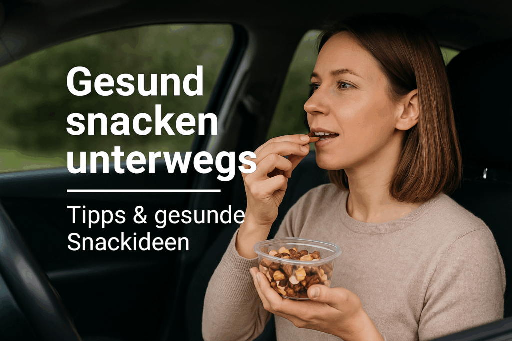 Gesund snacken unterwegs
