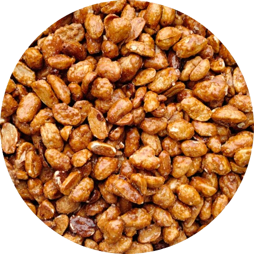 Karamellisierte erdnüsse Vanille