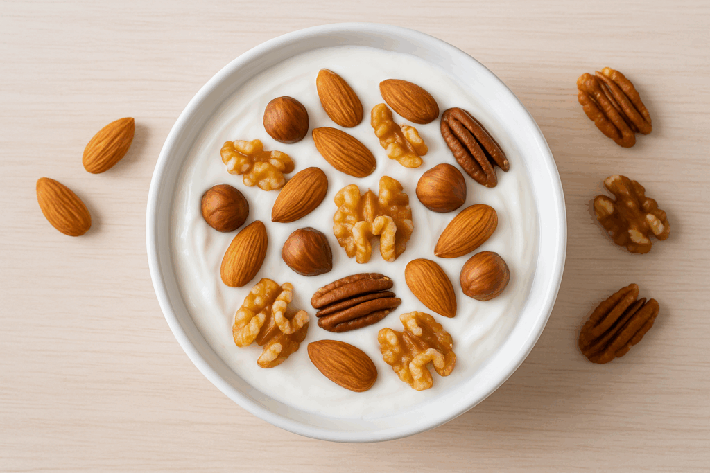 Die leckersten Nüsse für deinen Quark