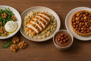 Nüsse in der Gastronomie