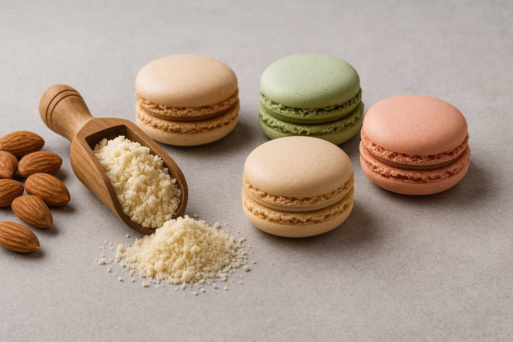 Warum Mandelnmehl perfekt für Macarons ist
