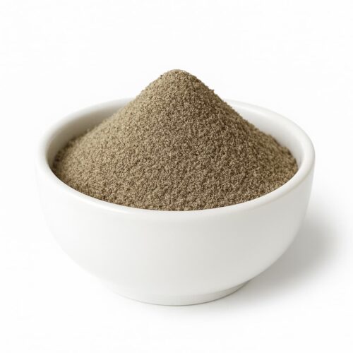 Schwarzer pfeffer gemahlen