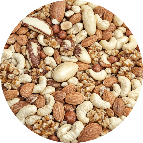 Bio Nusskernmischung Roh