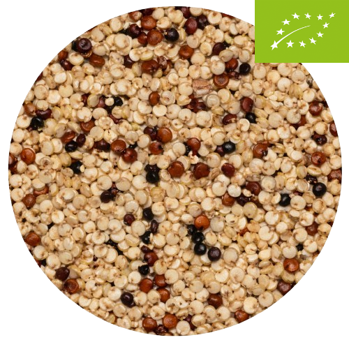 Bio-Quinoa weiß/rot/schwarz