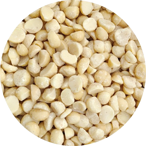 Macadamianüsse bruch (Hälften) roh